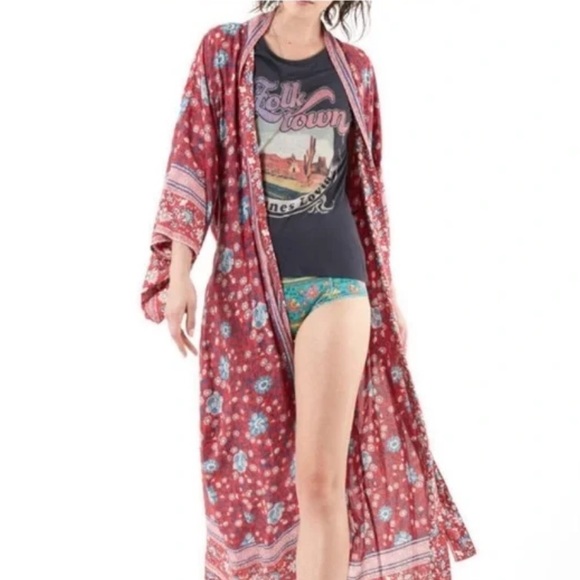 Spell Vintage Folktown Kimono - OS - Picture 11 of 12